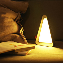 翻轉燈充電創意新奇特宿舍led閱讀台燈嬰兒喂奶床頭重力感應夜燈