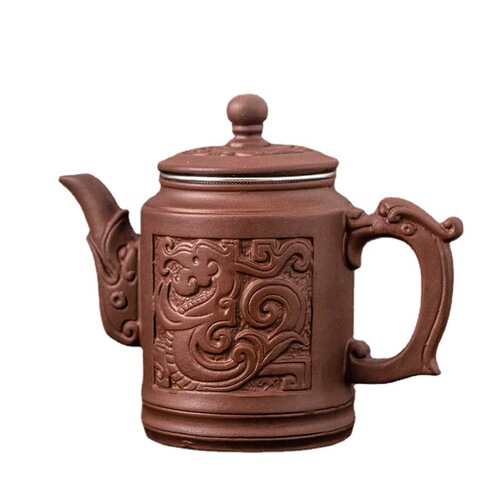 Factory direct sales of purple sand pots, cups, teapots with filters, large-capacity teapots, stalls, and teapots