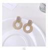 Silver needle, fashionable earrings from pearl, silver 925 sample, city style, fitted, wholesale