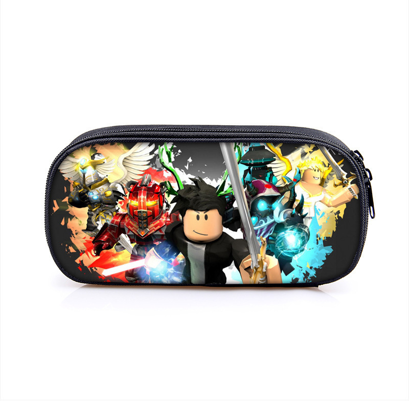 新しい roblox 単層鉛筆バッグ Roblox ポリエステル垂直正方形文具バッグ韓国語版子供の鉛筆バッグ|undefined