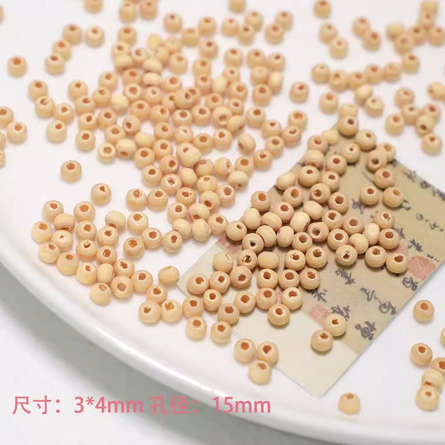 3 #3x4mm 스페이서 비드 5G 약 250 개