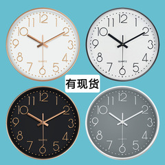 【12インチ30cm】おしゃれ静音挂け时计クリエイティブ立体デジタルスケール挂け时计ハンギングレス时计