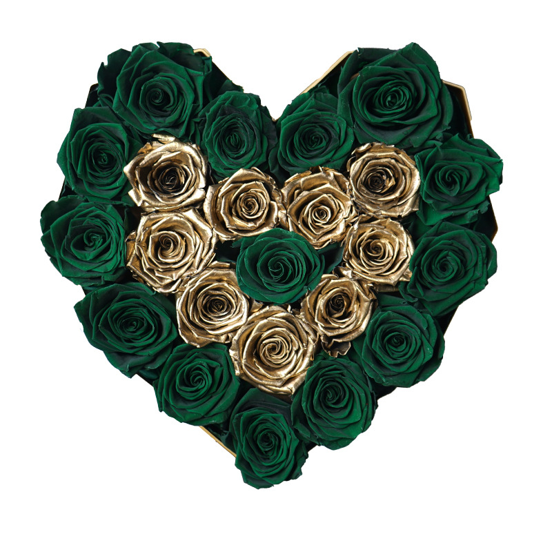 Yunnan Yongsheng Flor Diamante amor abrazo cubo flores rosa al por mayor transfronteriza Amazon productos florales