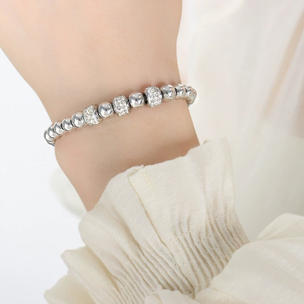 Steel bracelet, 24cm