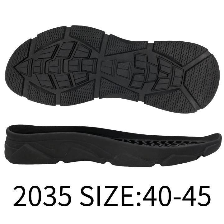 Rubber outsole