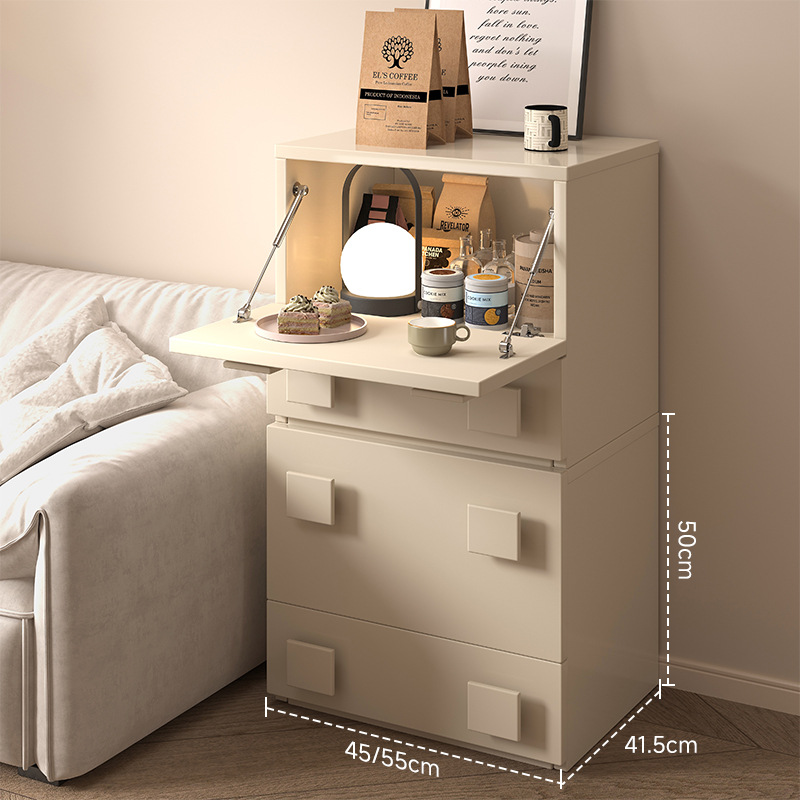 Gabinete de puerta medieval combinado de cabecera de cama, gabinete de mesa de estilo nórdico retro, gabinete de comedor de madera maciza, gabinete de biblioteca, gabinete de televisión