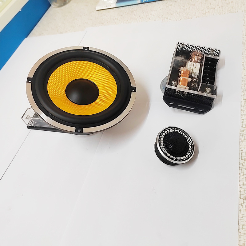 メーカーは 6.5inch セットのスピーカー システムをカスタマイズしました。ハイパワー紙振動板スピーカー オーディオ全周波数スピーカー|undefined
