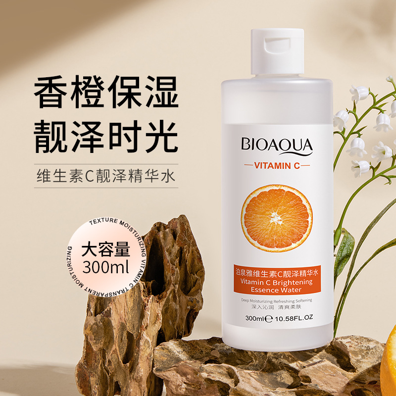Esencia Facial de Vitamina C, Hidratante y Humectante, para Rostro