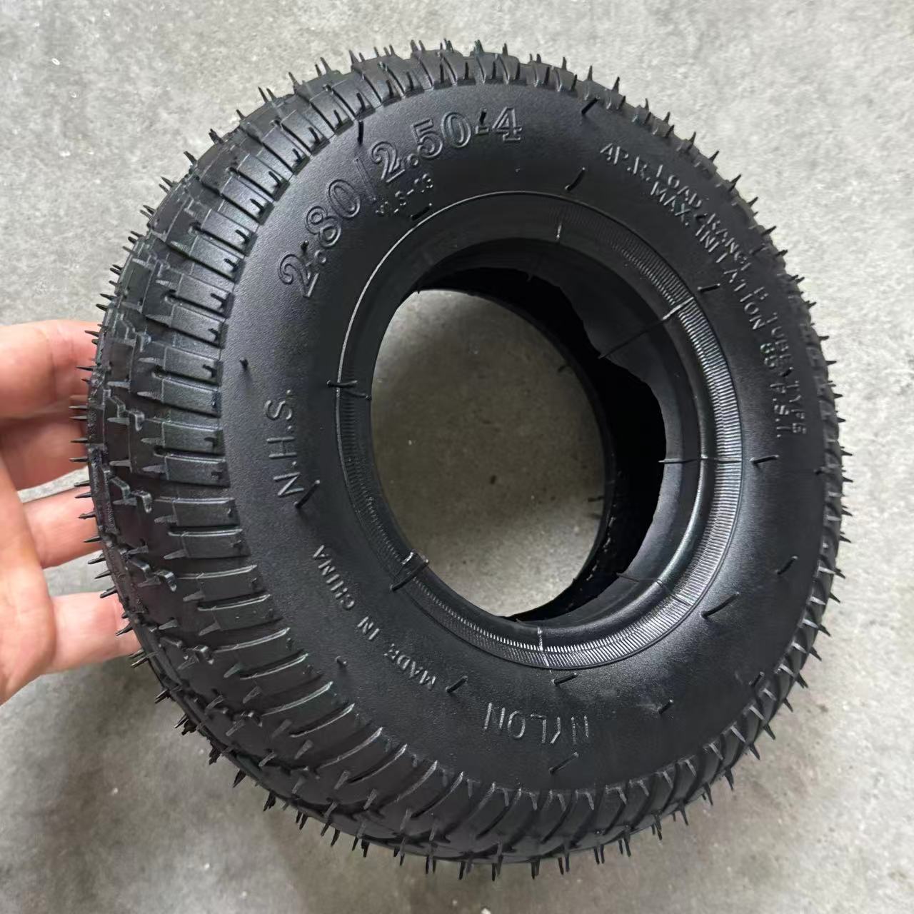 电动车外胎2.80/2.50-4外胎三轮车2.50-4老年代步车9寸充气轮胎