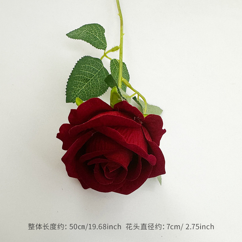 高級模擬バラ、ベルベット、造花、リビングルームの装飾花、ダイニングテーブルのドライブーケ、シルクフラワー、フラワーアレンジメント|undefined