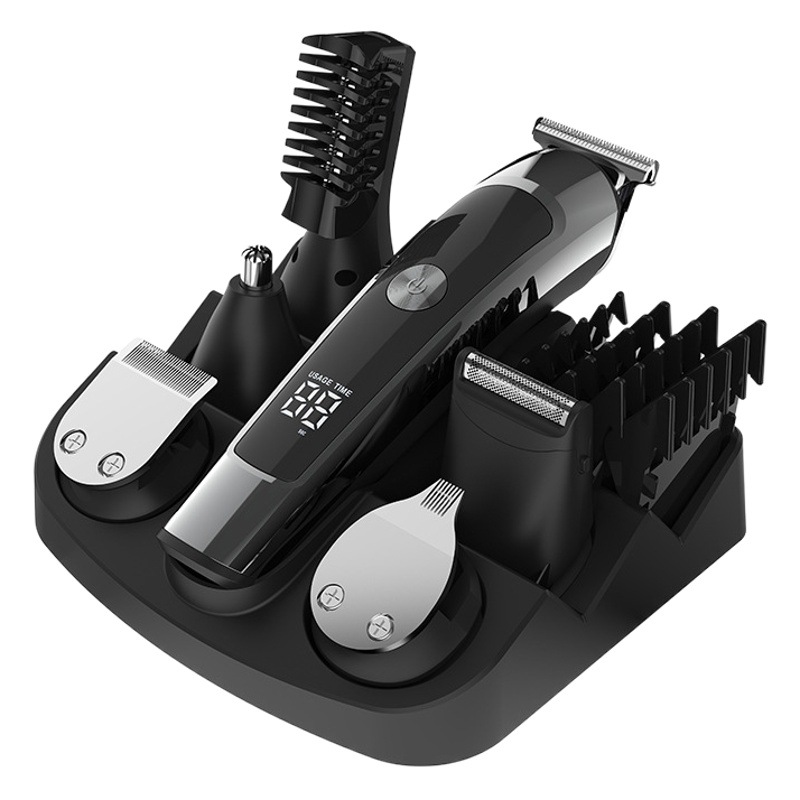 Peluquería especial multifuncional cortadora de cabello eléctrica traje lavado seis en uno tallado de cabeza de aceite para el hogar