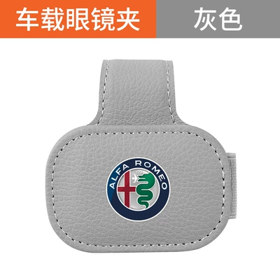 Glasses Clip Multi-Functional – Car Glasses Clip/Bill Clip - alpha-square-magnetic-glasses-clip-gray