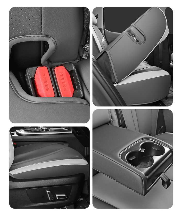 Special car seat covers and cushions for the Great Wall WEY Tank 300, suitable for all seasons, made of leather, full coverage seat covers