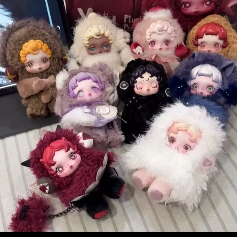 Skull Panda Sleepless Theater Sp Third Generation Vinyl Plush Pendant Blind Box High Quality Ready Stock