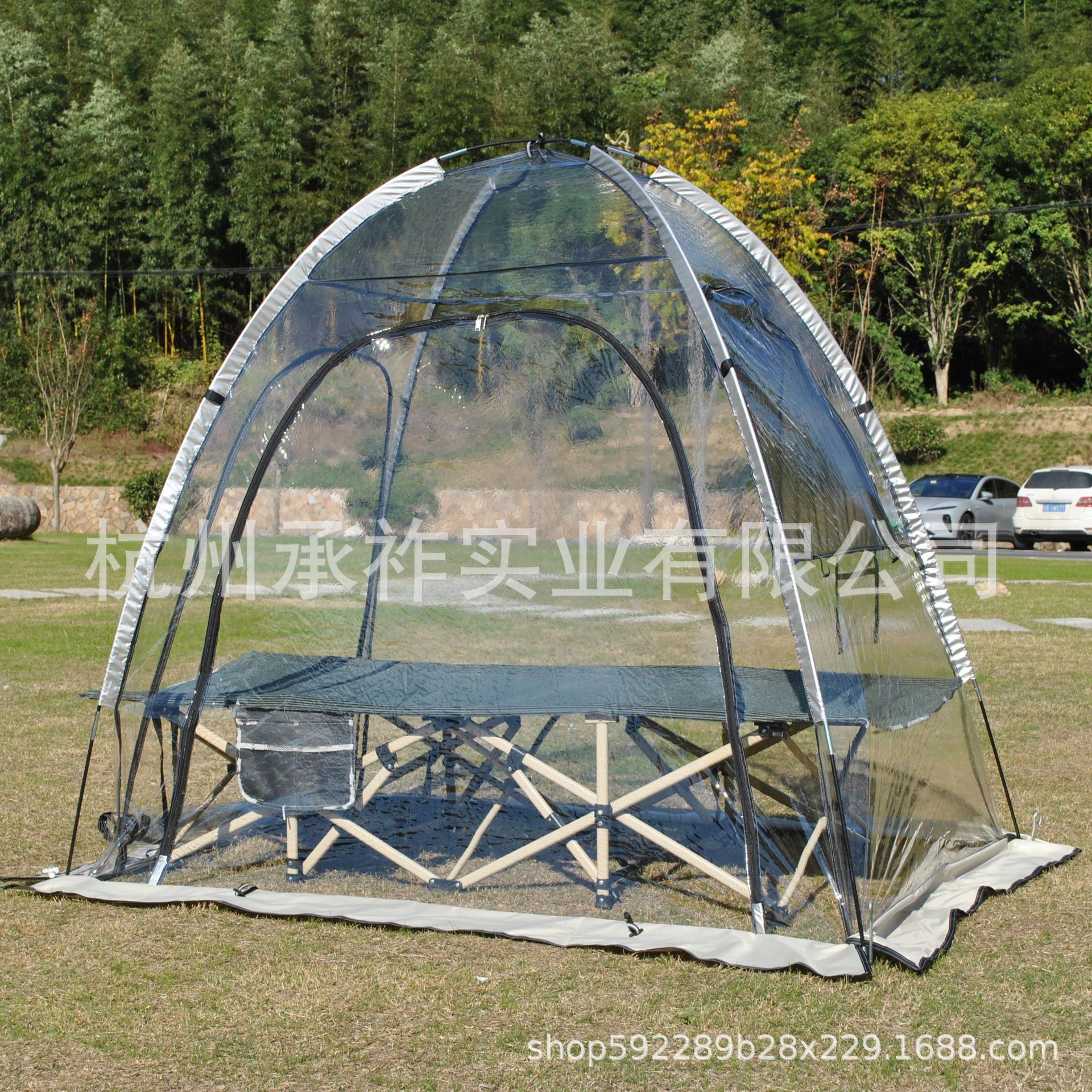 Fully Transparent Tent, 720-Degree Clear View Viewing Tent, Winter Cold-Proof and Warm Tent, Sun Tent