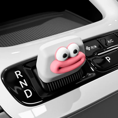 Sürətlər qutusu və əl tormozu başlıqları – Decoration Accessories - star-wish-original-car-gray-pink-sausage-mouth-gear-shift-cover
