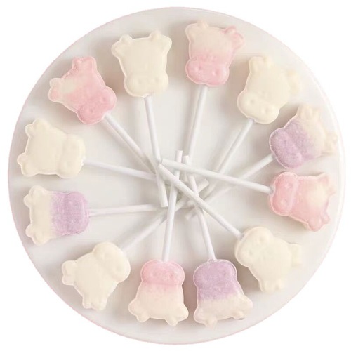 Spring Festival Candy Milk Flavor Lollipop New Year's Goods Qiuli Gao No Sugar Internet Celebrity Children's Snacks Leisure Candy Large Quantity