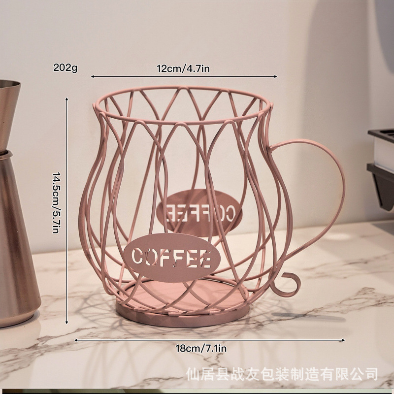 Café nórdico transfronterizo almacenar artefactos de taza de hierro forjado estante de exhibición de bocadillos de dulces tienda de café