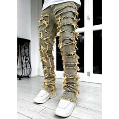 Stretchy Vintage Be Stacked Jeans For Men Premium Raw