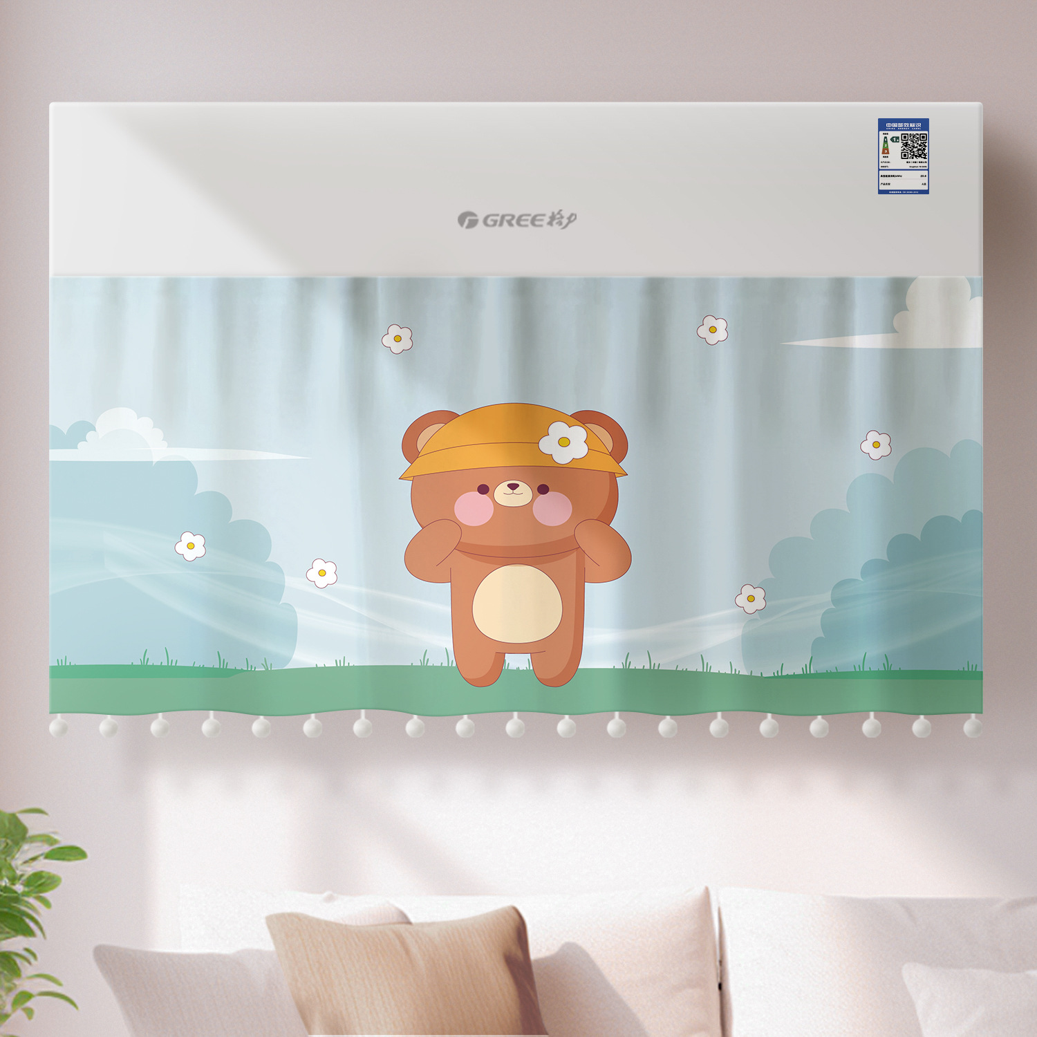 Parabrisas de aire acondicionado montado en el aire