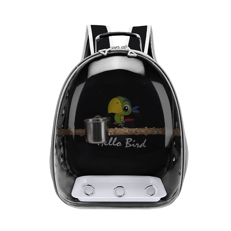 Mochila Transportadora para Loros de Tela Oxford Transparente Portátil para Exteriores image 19