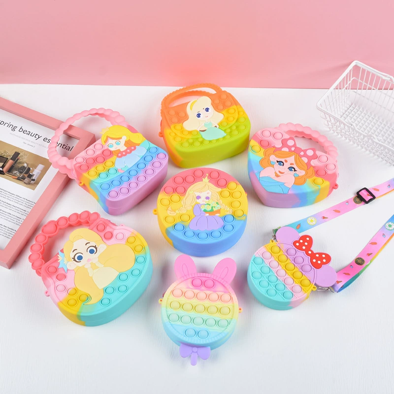 Милый кошелек, силиконовый рюкзак, игрушка, антистресс