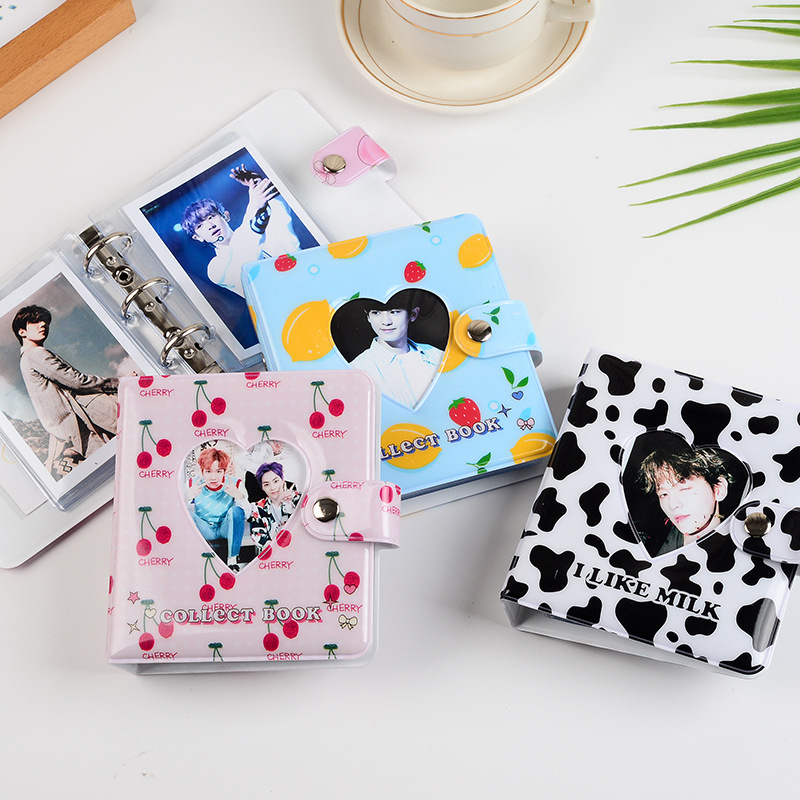 Wholesale supply of hollow mini mini binder trf diary ins hand ledger photo album photo album star chasing