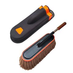 Car drag brush extendable cotton line small wax brush dust removal waxing polishing car car wax drag