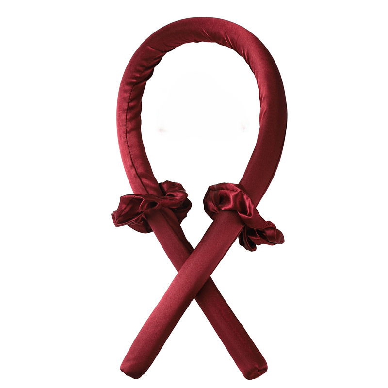 Transfronterizos sin calor perezosos dormir rodillos de cabello esponja de perlas ondas grandes rodillos de cabello anillo de cabello fabricantes de cabello rojo