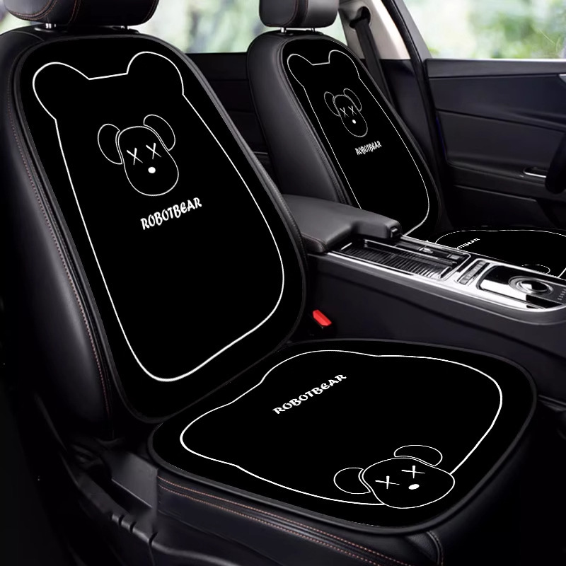 オールシーズン対応カーシートクッション、リア運転席シートクッション、高級3点セット、専用カーシートクッション|undefined