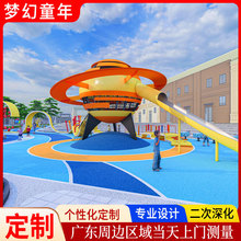 星球主题儿童乐园规划太空土星环无动力乐园设计户外非标游乐设备