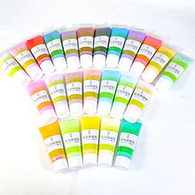 比彩 防冻款管装仿真奶油胶24色批发 手工diy仿真食玩摆台手机壳