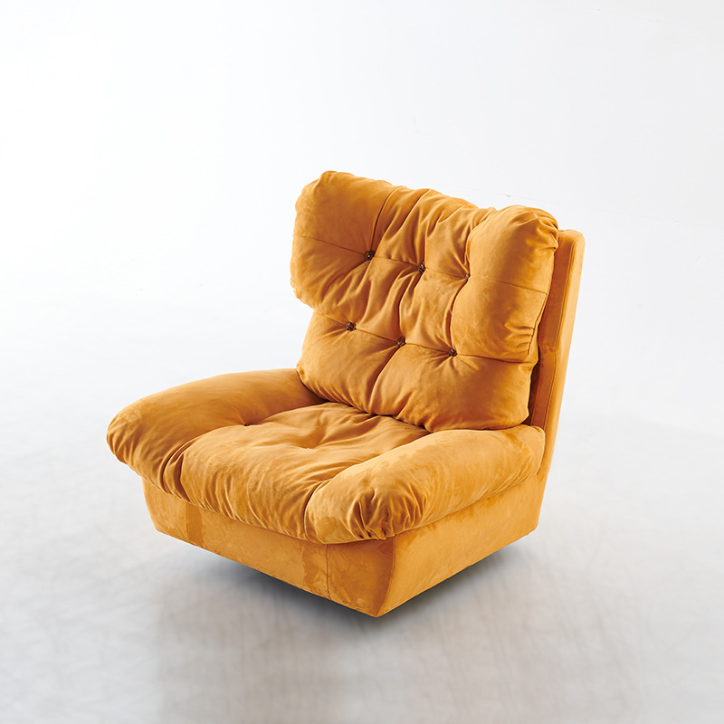 Nube italiana Silla de ocio silla giratoria Internet celebridad diseñador salón balcón dormitorio perezoso tela sofá silla