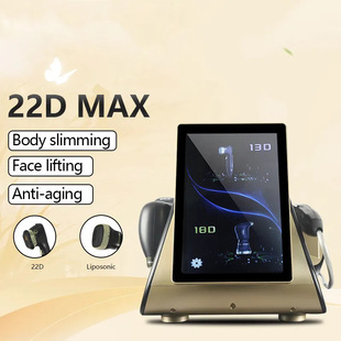 Foreign Trade New Desktop 22D Hifu Max Poly-Lifting Facial Skin Tightening Beauty Instrument Shaping, Lifting and Tightening