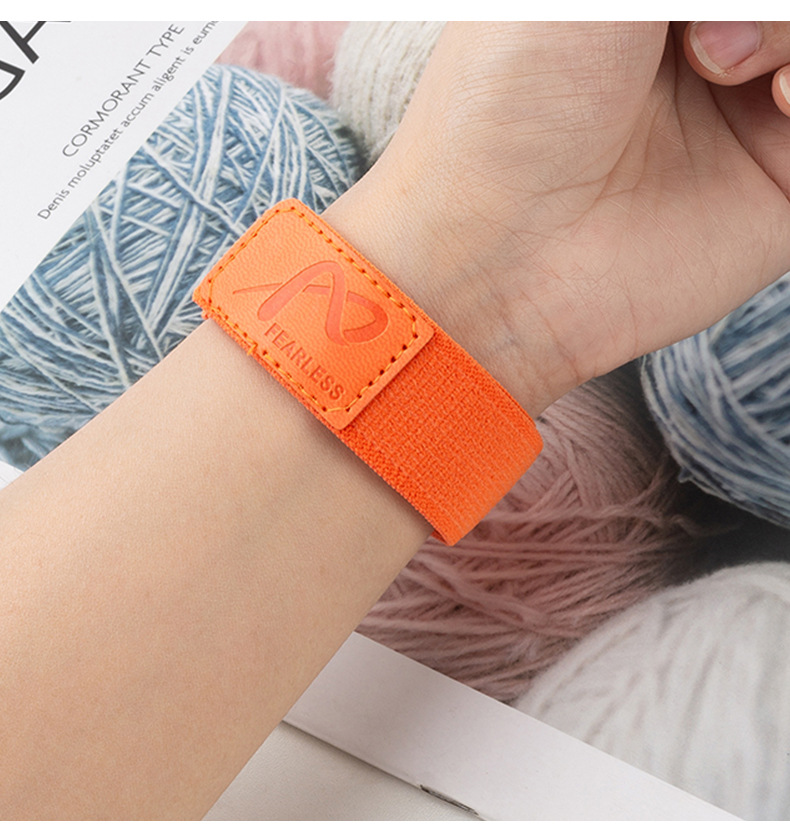 Nylon wild-diameter leather label loop watch strap is suitable for Apple watch series S6789Ultr undefined