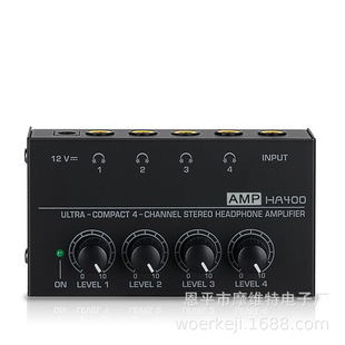 Headphone Amplifier Ha400 Professional Audio Stereo Four-Way Lossless Monitoring Headphone Amplifier Effect Headphone Amplifier Distributor