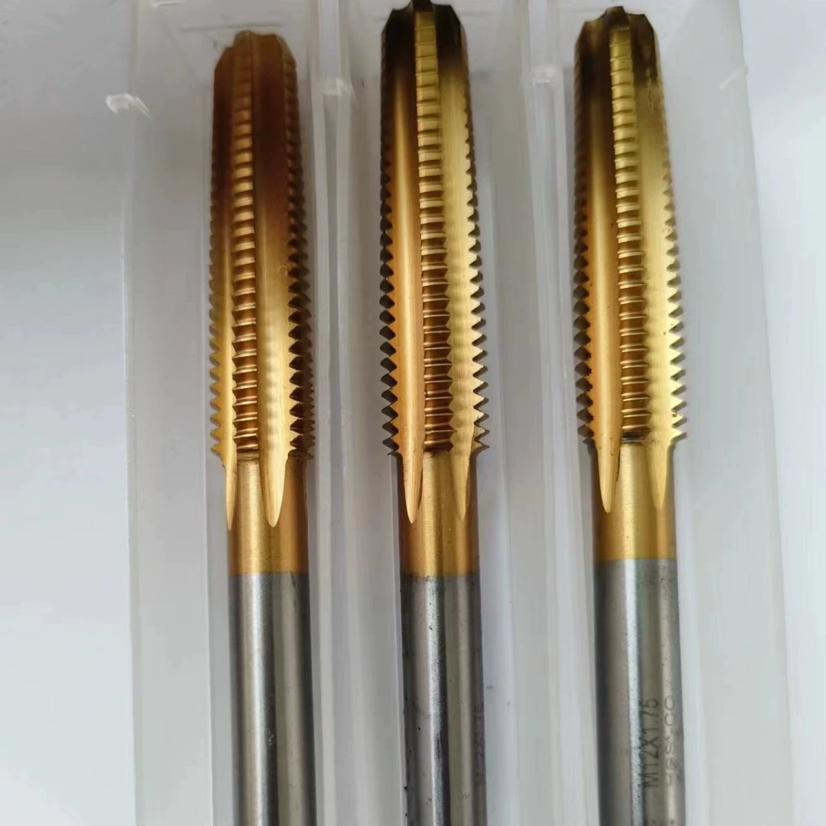 Твердосплавные резьбонарезные патроны SWK/Swick с кобальтовым покрытием и титановым напылением, круглые, износостойкие, M1 M3 M4 M5 M6 M8