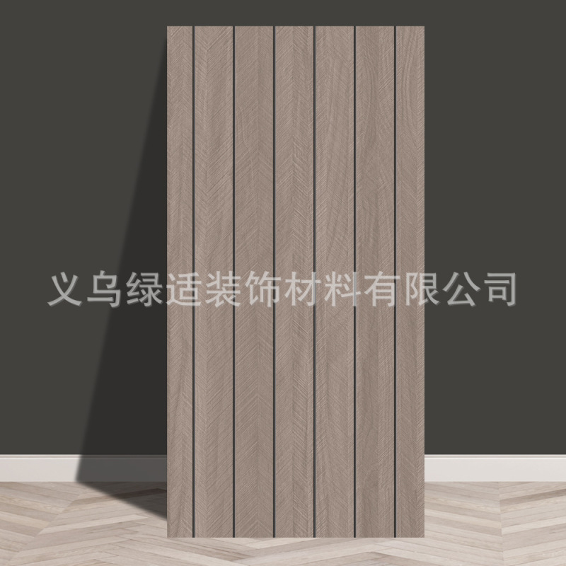 格栅板自粘墙贴3d立体背景墙壁纸仿木格子条纹墙纸外贸工厂批发|undefined