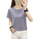 A generation of summer cotton short sleeve T-shirt women 2023 new mother size loose slim top women