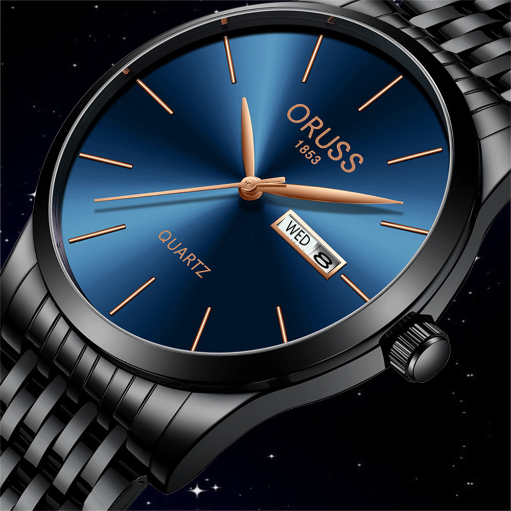 TikTok populäre einfache und elegante Herrenuhr modisch wasserdicht original direkte Lieferung Stahlband Uhr