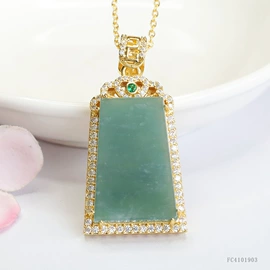 吊坠;和田玉项饰;翡翠项饰