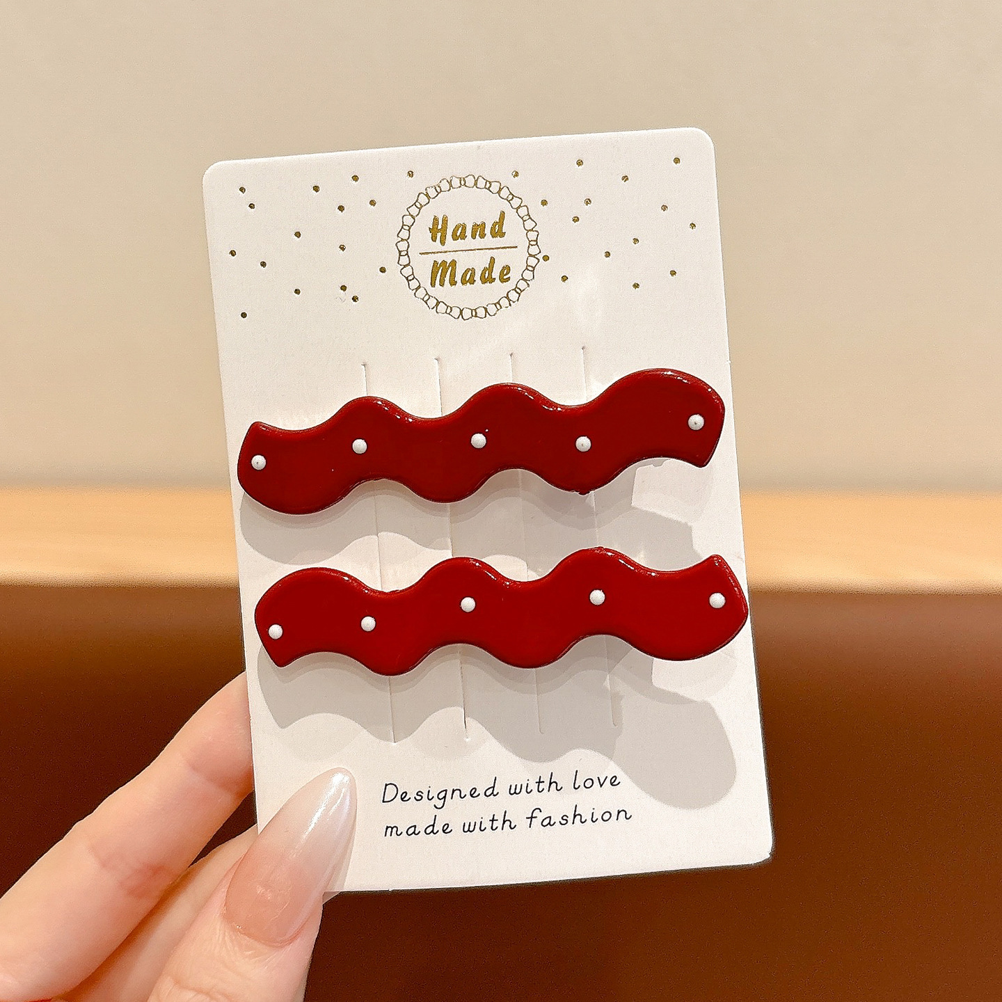 Clip de cabello de flor de leopardo para mujeres clip de cabello de alto nivel frente clip de frangeo 2025 nuevo clip lateral clip de cabello toque