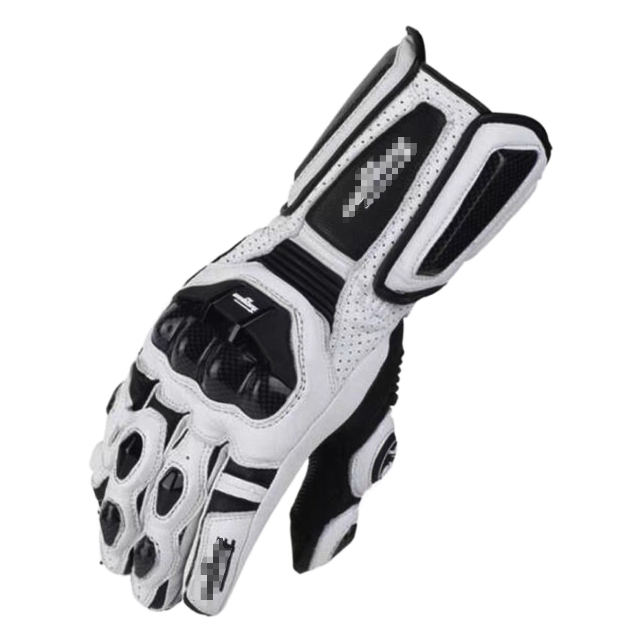 Cross-Border Motorcycle Riding Extended Wrist Gloves Full-Finger Long Motorcycle Rider Gloves Racing Windproof Equipment