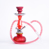 Cross -border supply Arabic water cigarette small single -tube acrylic mid -pole water cigarette pot Personal home home use shiSHA