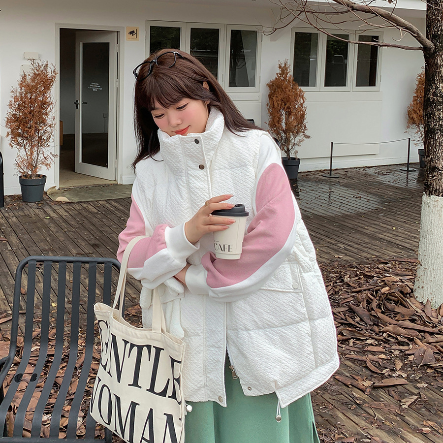 冬  XL-3XL 大きいサイズ ダウンベスト