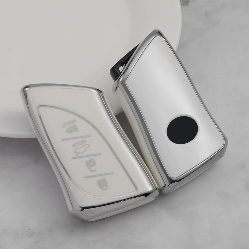 Крышка ключа Lexus для Lexus 300h rx300TPU Автомобильный ключ чехол серебряный край оптовая продажа с фабрики