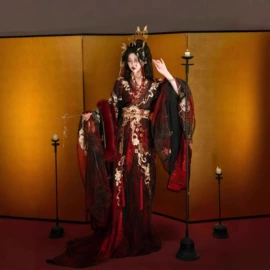 汉服套装;男式汉服;童汉服