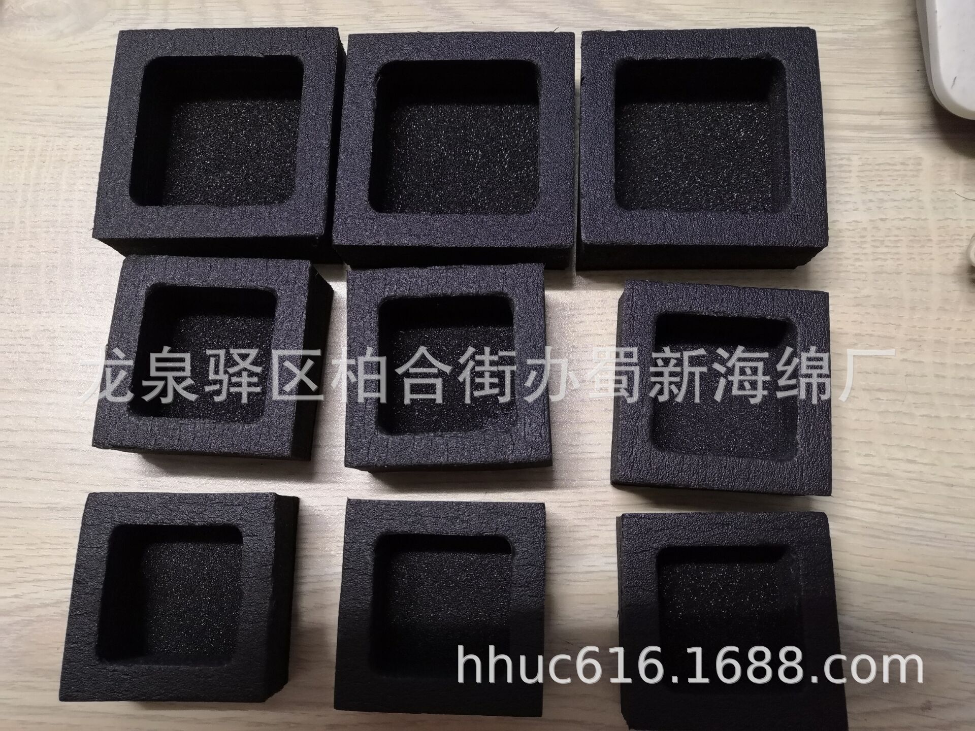 电子零件静电冲型海绵/导电IXPE包装泡棉/抗震包装泡沫