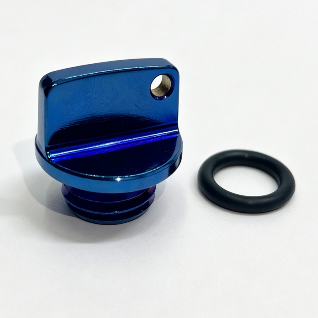 Colorful universal CNC engine oil cap for motorcycles, modified oil dipstick, aluminum alloy, cross-border bestseller