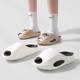 Ins Outdoor Coconut Slippers Men's Summer Outdoor 2025 One-word New Thick Bottom Beach Non-slip Sports Wear-resistant